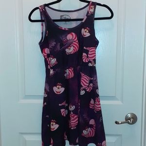 Hot Topic Cheshire Cat Skater Dress NWOT